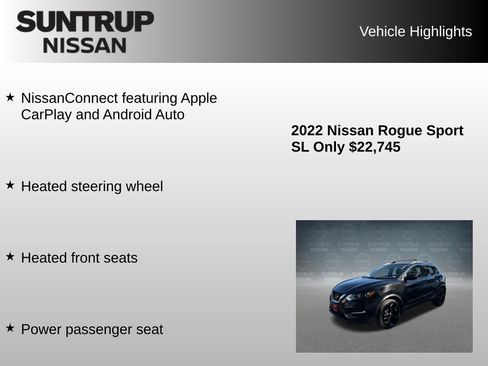 Used 2022 Nissan Rogue Sport SL AWD/4WD image 16
