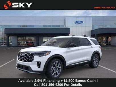 New 2025 Ford Explorer Platinum