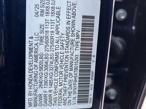 Certified 2026 Honda Passport TrailSport image 10