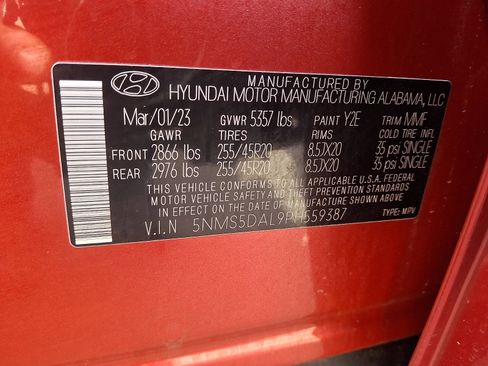 Certified 2023 Hyundai Santa Fe Calligraphy w/ Cargo Package image 27