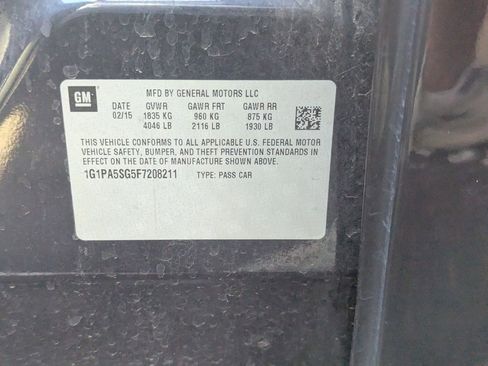 Used 2015 Chevrolet Cruze LS image 11