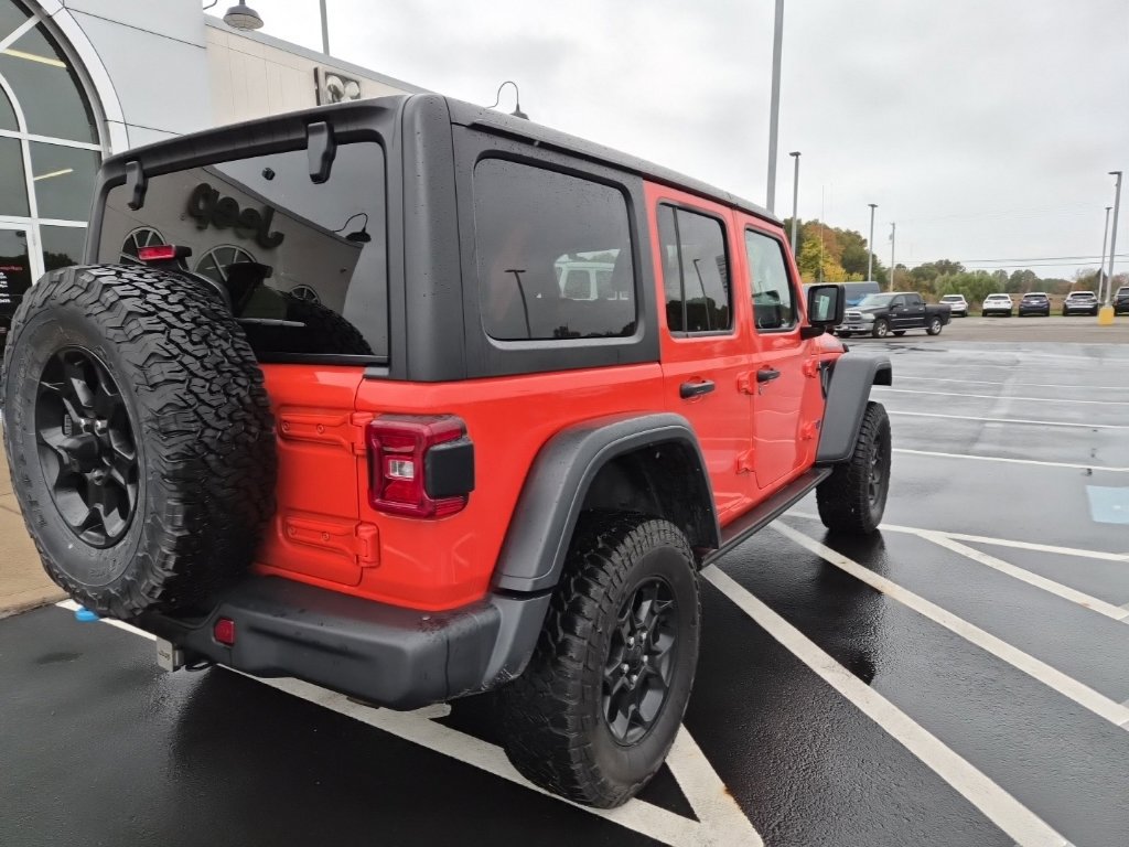 Used 2023 Jeep Wrangler Unlimited Rubicon 4xe AWD/4WD image 4