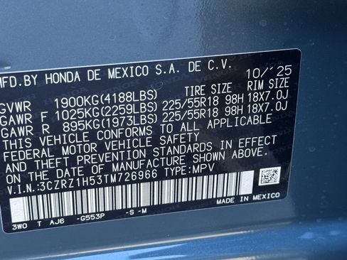 New 2026 Honda HR-V Sport image 38