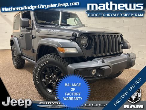 Used 2022 Jeep Wrangler Sport AWD/4WD image 1