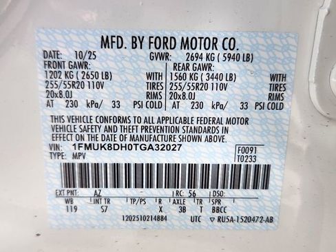 New 2026 Ford Explorer Active w/ Active Comfort Package image 23