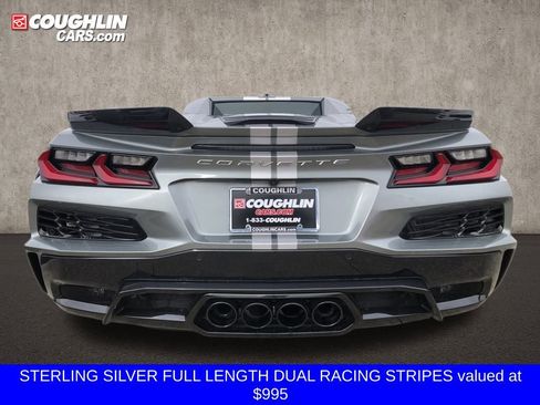 Used 2023 Chevrolet Corvette Z06 w/ Chrome Exterior Badge Package image 7