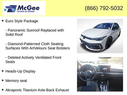 Used 2025 Volkswagen Golf R Black Edition AWD/4WD image 16