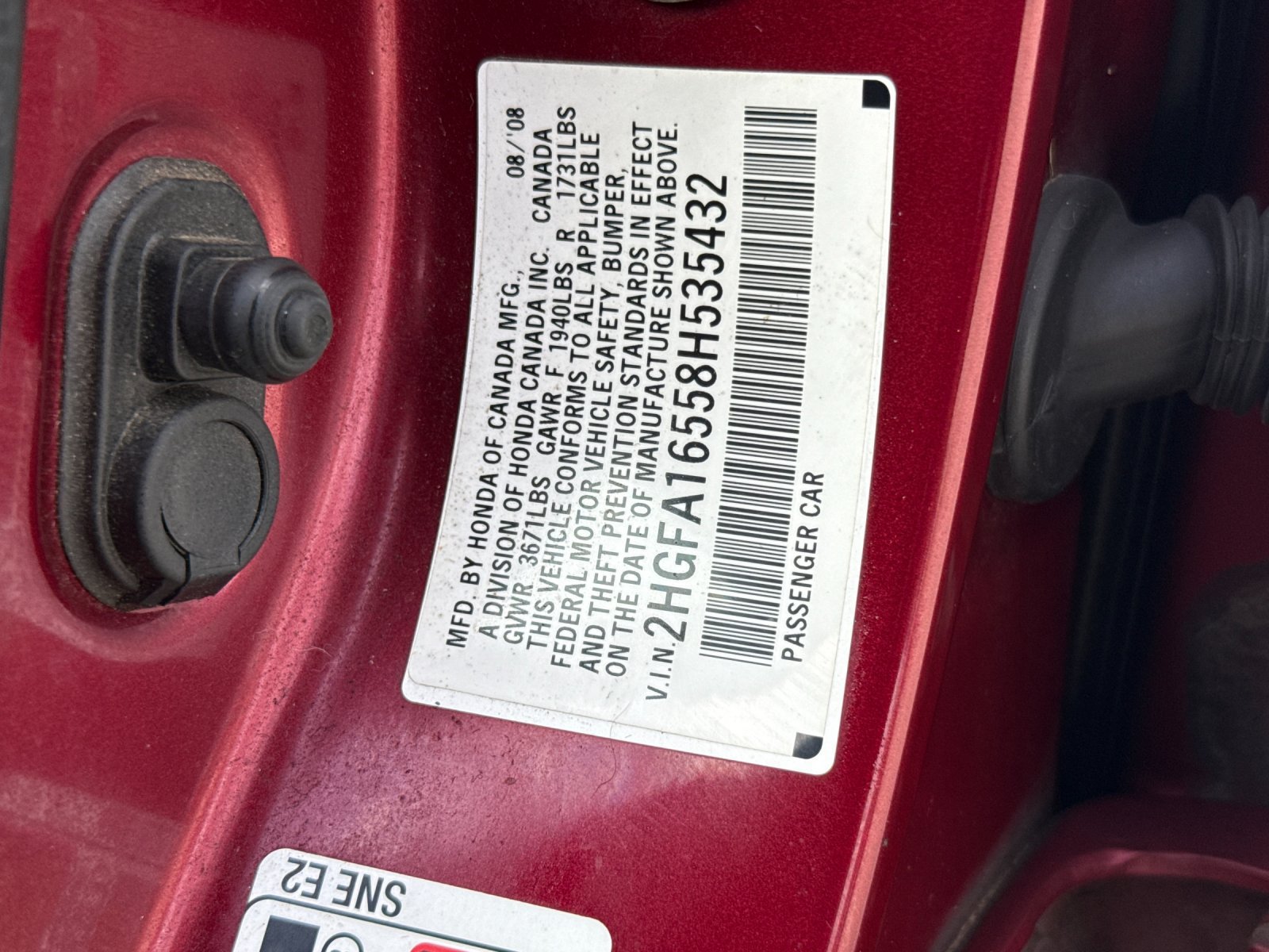 Used 2008 Honda Civic LX image 22