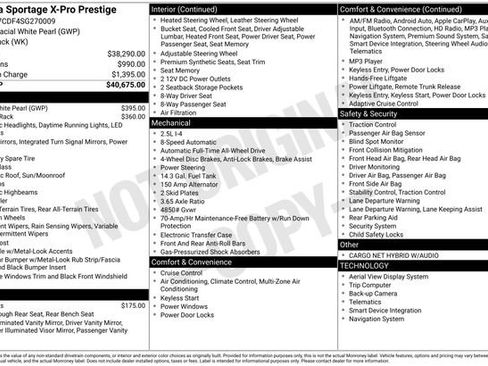 New 2025 Kia Sportage X-Pro Prestige image 29