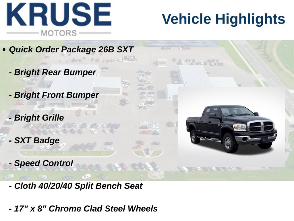 Used 2009 Dodge Ram 2500 Truck SXT AWD/4WD image 14