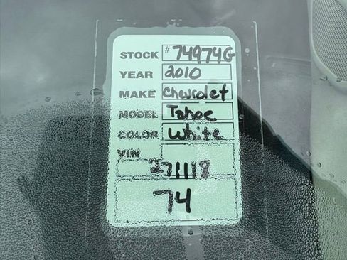 Used 2010 Chevrolet Tahoe LS w/ Skid Plate Package image 37