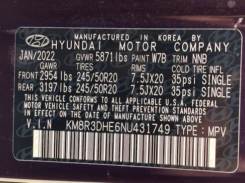 Used 2022 Hyundai Palisade SEL w/ Convenience Package image 31