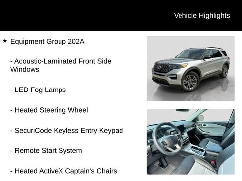 Certified 2023 Ford Explorer XLT w/ Equipment Group 202A AWD/4WD image 6