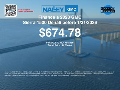 Used 2023 GMC Sierra 1500 Denali w/ Technology Package