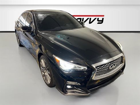 Used 2019 INFINITI Q50 Red Sport 400 w/ Proactive Package image 1