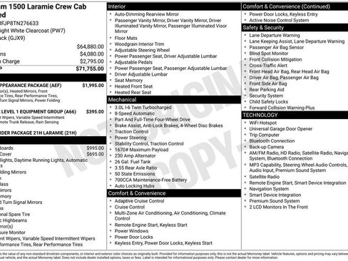 Used 2026 RAM 1500 Laramie w/ Sport Appearance Package AWD/4WD image 32