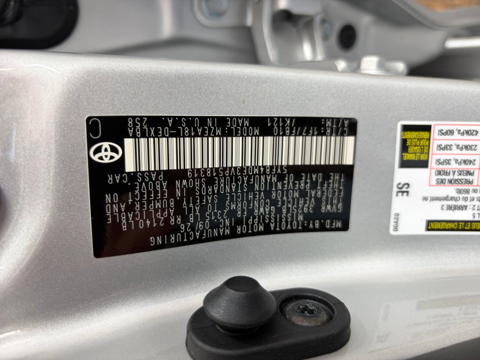 New 2027 Toyota Corolla LE FWD image 25