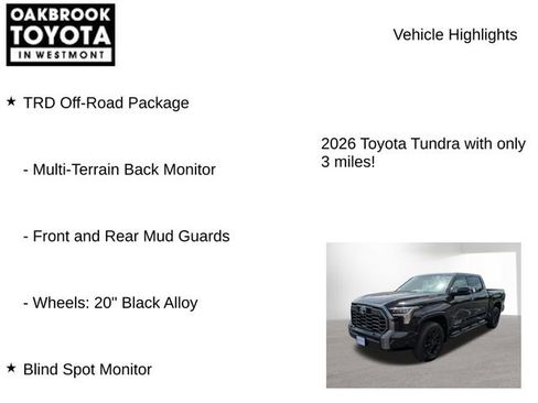 New 2026 Toyota Tundra Limited AWD/4WD image 7