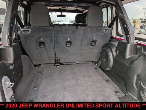 Used 2020 Jeep Wrangler Unlimited Sport image 24