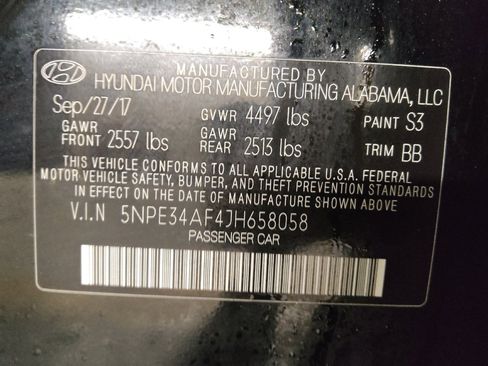 Used 2018 Hyundai Sonata Limited w/ Limited Ultimate Package 03 FWD image 33