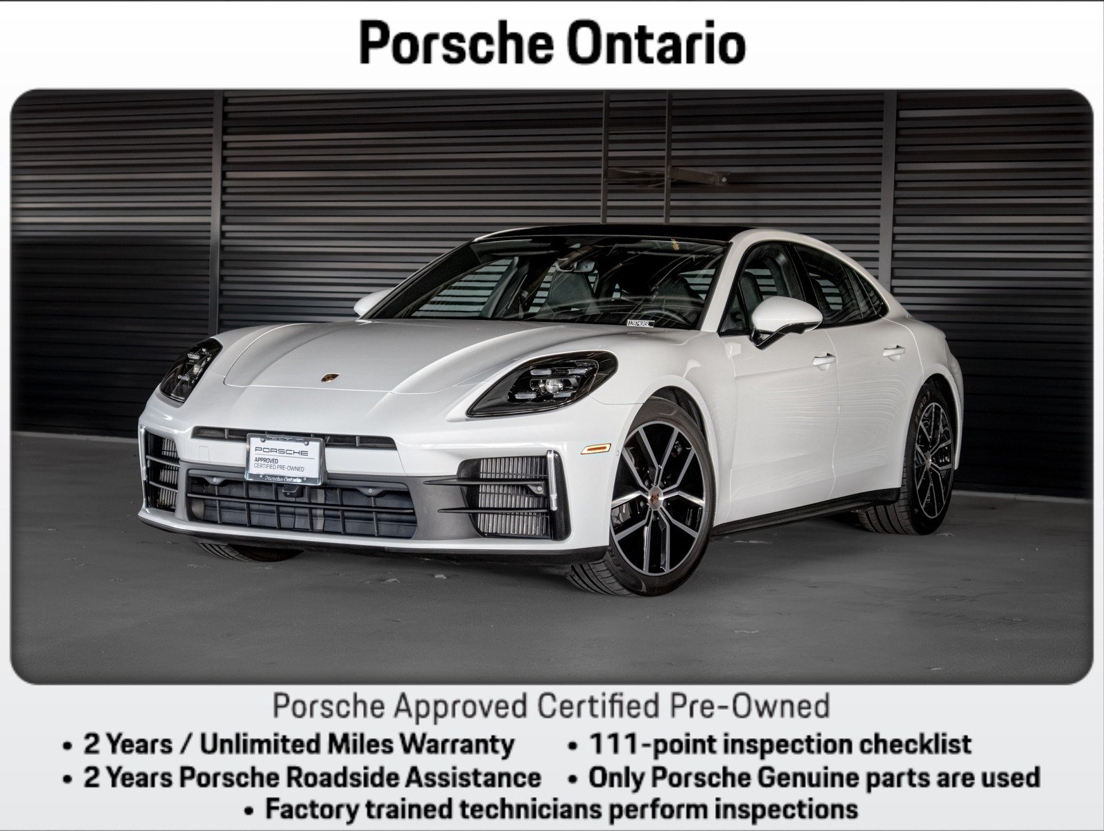 Certified 2026 Porsche Panamera RWD image 1