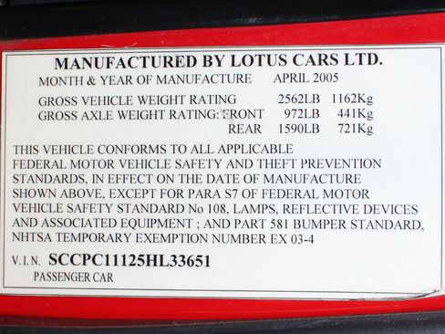 Used 2005 Lotus Elise image 25