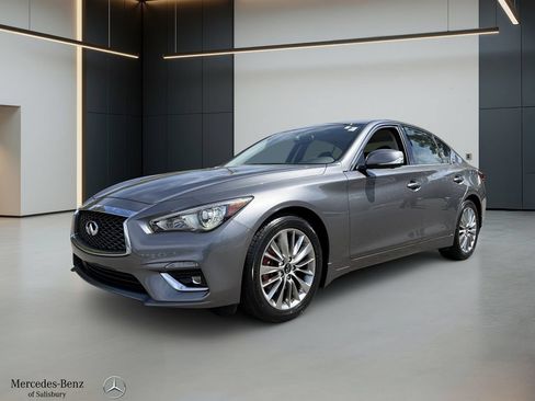 Used 2023 INFINITI Q50 Luxe w/ Cargo Package AWD/4WD image 1