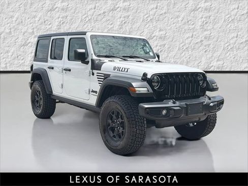 Used 2021 Jeep Wrangler Unlimited Sport AWD/4WD image 1