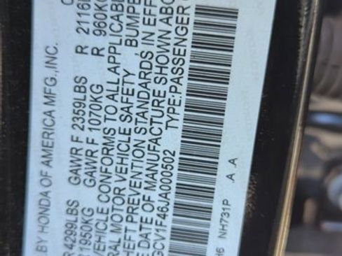 Used 2018 Honda Accord EX image 29