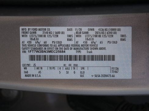 Used 2021 Ford F250 XL w/ STX Appearance Package image 6