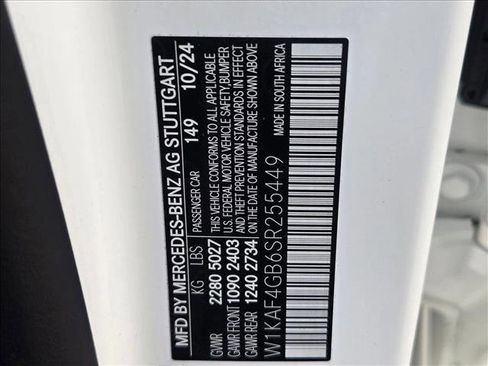 Certified 2025 Mercedes-Benz C 300 Sedan image 24