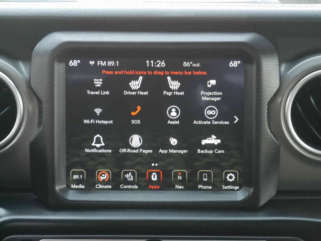 Certified 2023 Jeep Gladiator Rubicon w/ Cold Weather Group AWD/4WD image 7