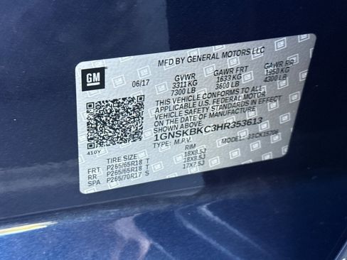 Used 2017 Chevrolet Tahoe LT w/ Max Trailering Package image 37