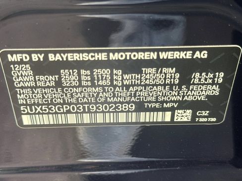Used 2026 BMW X3 xDrive30i w/ Premium Package AWD/4WD image 19