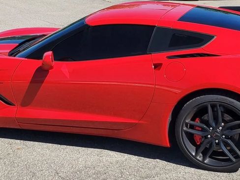 Used 2017 Chevrolet Corvette Stingray Coupe w/ Carbon Flash Badge Package RWD image 24