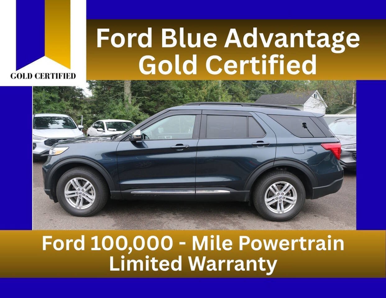 Certified 2023 Ford Explorer XLT w/ Equipment Group 202A AWD/4WD image 1