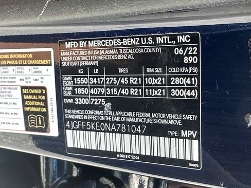 Used 2022 Mercedes-Benz GLS 450 4MATIC image 32