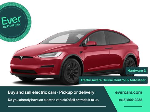 Used 2022 Tesla Model X Plaid AWD/4WD image 1