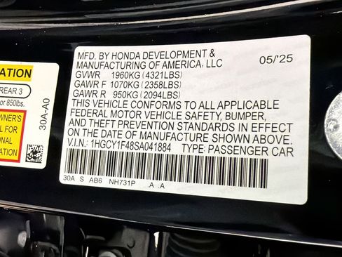 Used 2025 Honda Accord SE image 16