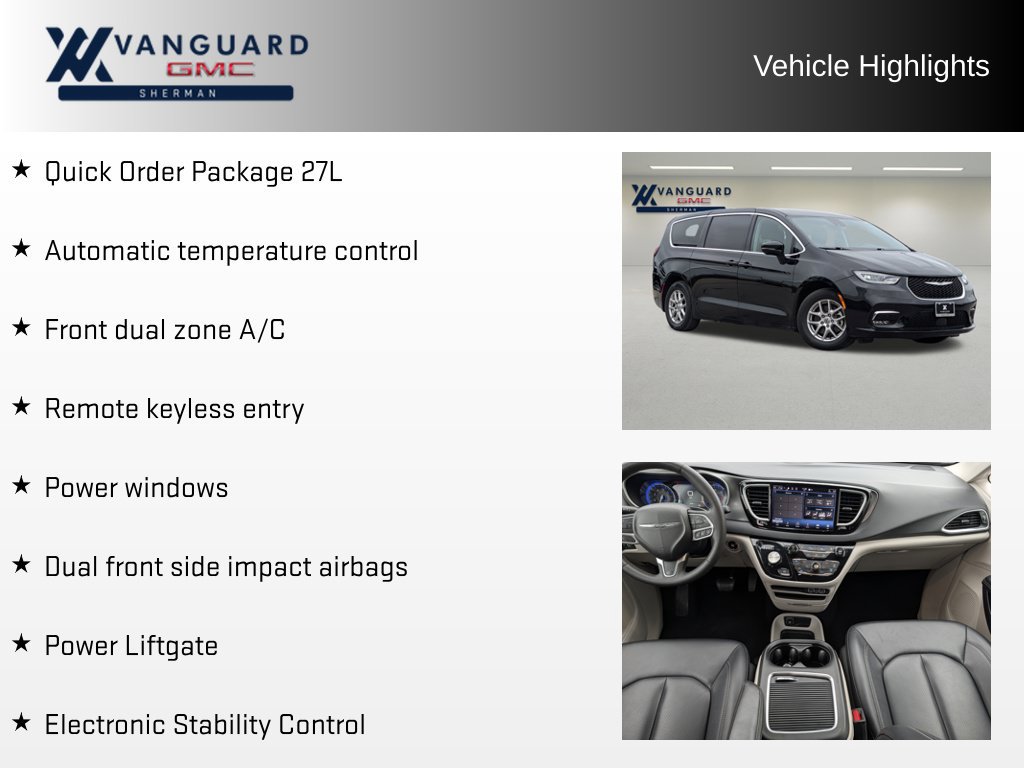 Used 2024 Chrysler Pacifica Touring-L FWD image 5