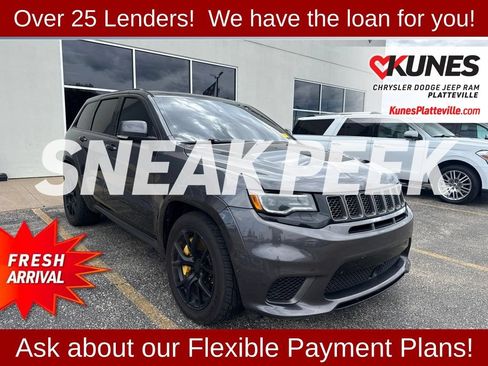 Used 2018 Jeep Grand Cherokee Trackhawk AWD/4WD image 3