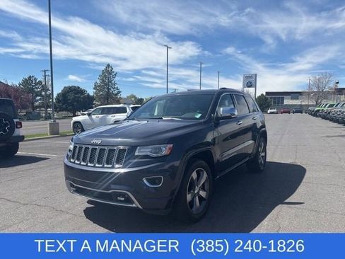 Used 2014 Jeep Grand Cherokee Overland w/ Advanced Technology Group image 4