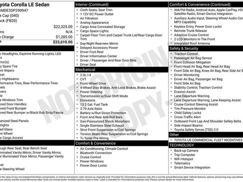 Used 2025 Toyota Corolla LE image 11