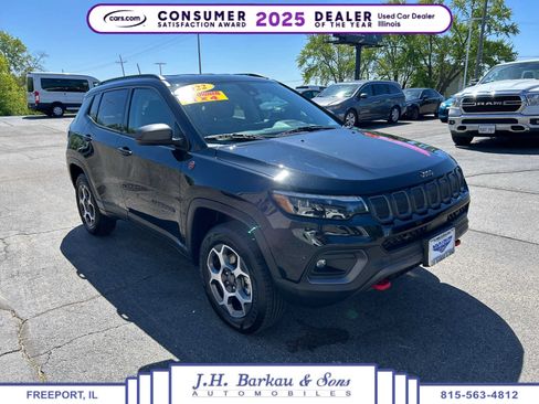 Used 2022 Jeep Compass Trailhawk w/ Trailhawk Elite Group AWD/4WD image 1