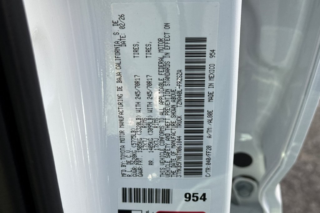 Certified 2026 Toyota Tacoma SR5 RWD image 26