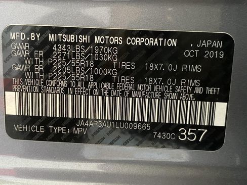 Used 2020 Mitsubishi Outlander Sport ES AWD/4WD image 27
