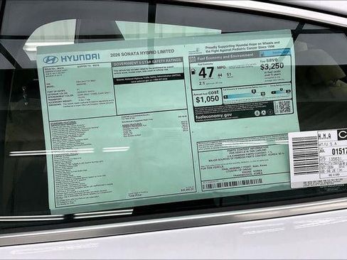 New 2026 Hyundai Sonata Limited image 40