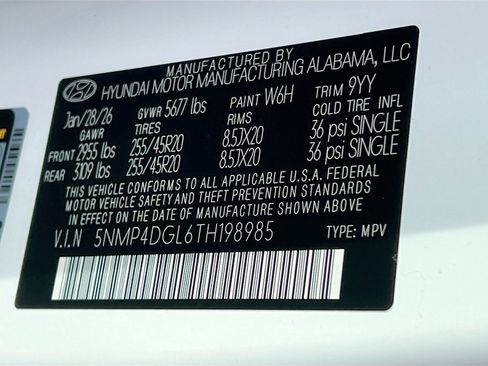 New 2026 Hyundai Santa Fe Limited AWD/4WD image 33