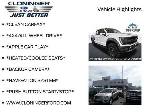 Used 2022 Ford F150 Raptor w/ Equipment Group 801A High AWD/4WD image 3