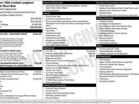 Used 2021 RAM 1500 Limited AWD/4WD image 23